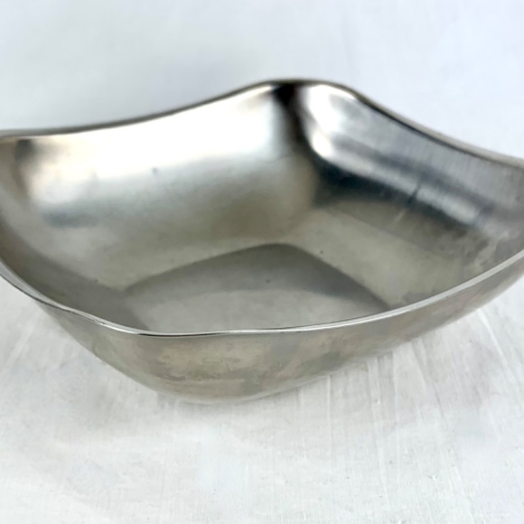 Vintage 1960s WMF Cromargan Bowl 18 10 Stainless Steel Square Serving Meal Prep - Picture 2 of 11